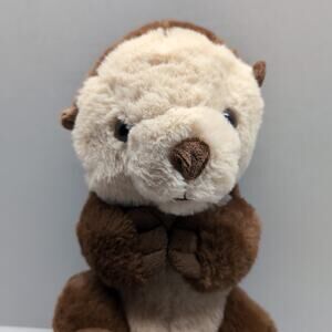 Toy Factory Justin Otter Plush Stuffed Animal 2022 Brown Tan 18"